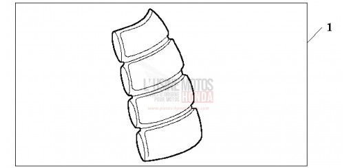 TANK PAD 2 CBR600F1 de 2001